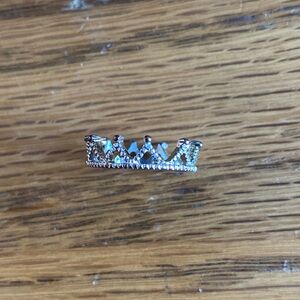 Gold Crown Pinky Ring